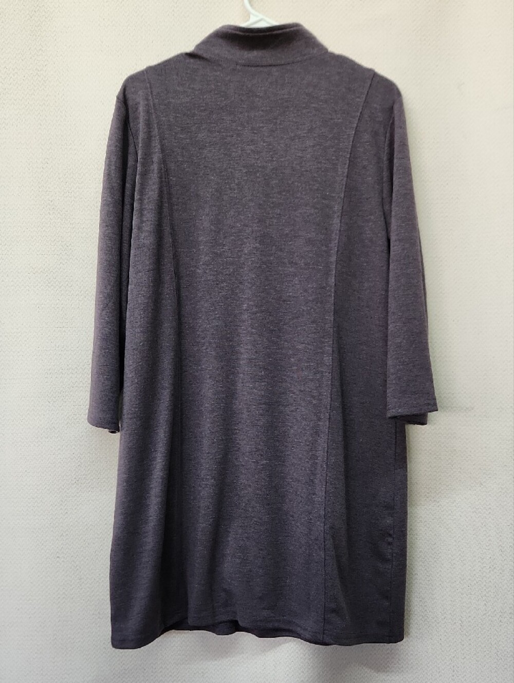 NorthStyle Charcoal Midi Dress with Front Pockets - Picture 5 of 5